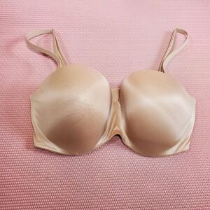 Victoria's Secret Body By Victoria Lined Convertable To Strapless Bra Tan 34DDD